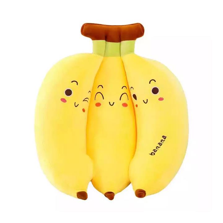 عروسک طرح موز خوشه ای بالشتی